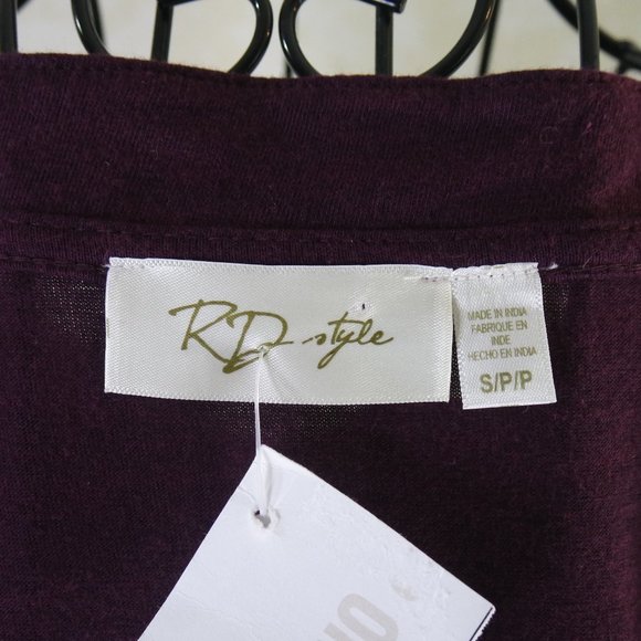 RD STYLE Red Cold Shoulder Long Sleeve Top - Picture 9 of 13